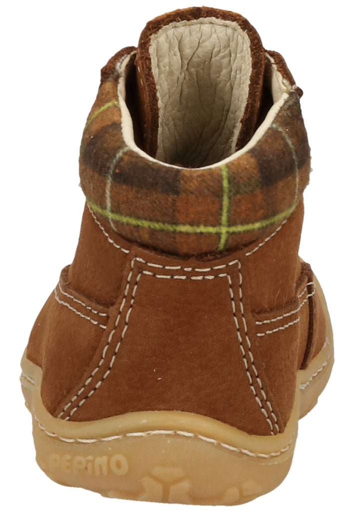 Pepino Halbschuhe Leder/Textil Curry