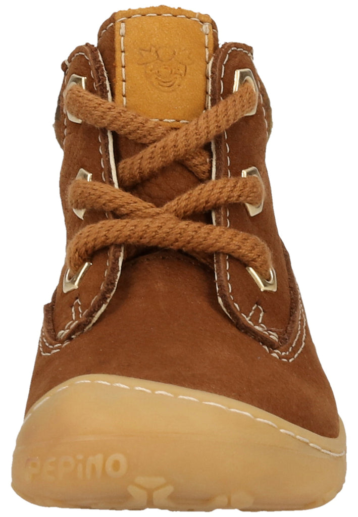 Pepino Halbschuhe Leder/Textil Curry