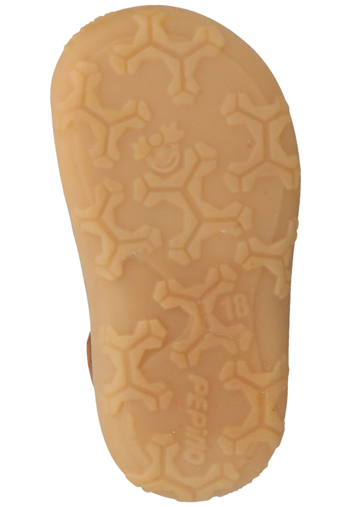 Pepino Halbschuhe Leder/Textil Curry