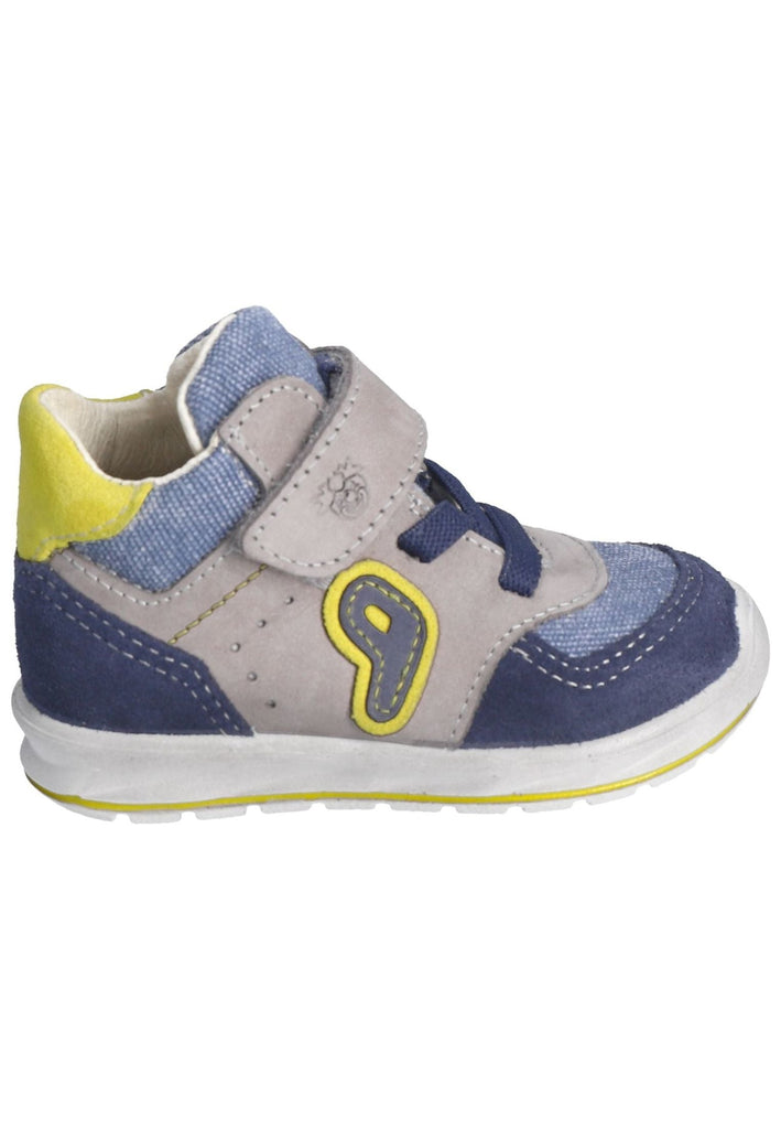 Pepino Halbschuhe Leder/Textil Dunkelblau/Grau