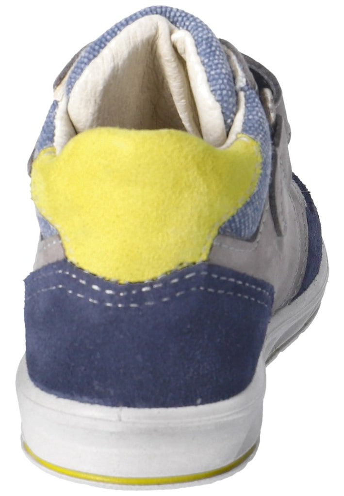 Pepino Halbschuhe Leder/Textil Dunkelblau/Grau