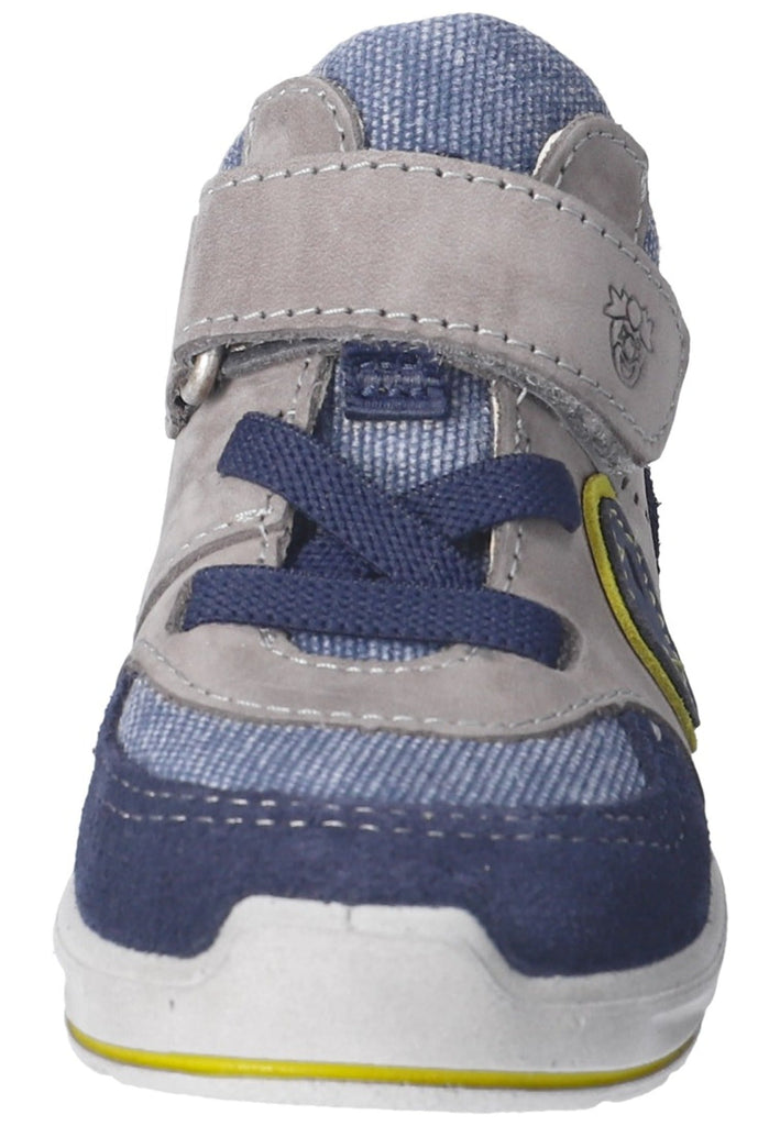 Pepino Halbschuhe Leder/Textil Dunkelblau/Grau