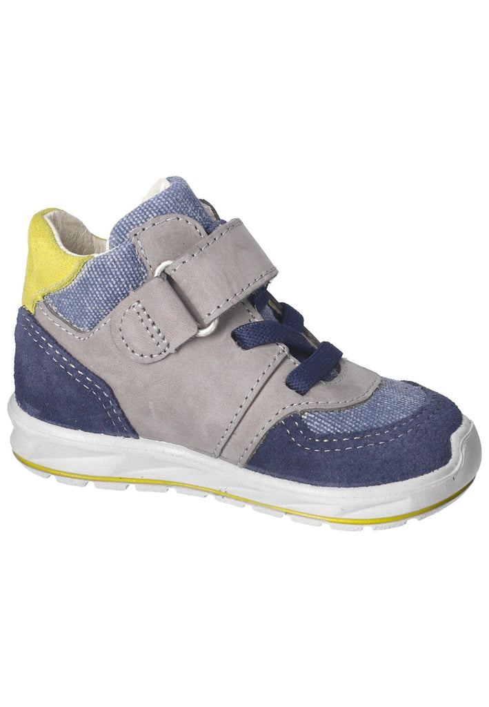 Pepino Halbschuhe Leder/Textil Dunkelblau/Grau