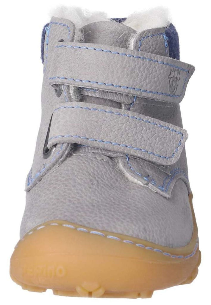 Pepino Halbschuhe Leder/Textil Graphit Warmfutter