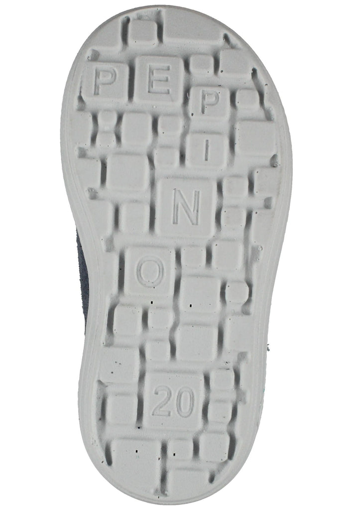 Pepino Halbschuhe Leder/Textil Grau/Blau