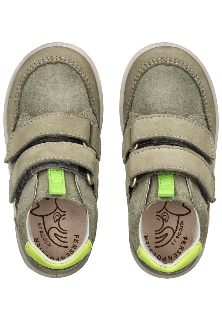 Pepino Halbschuhe Leder/Textil Grün