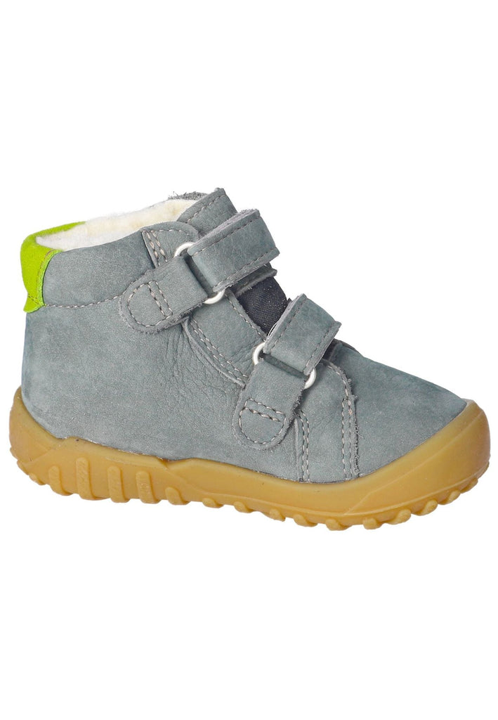 Pepino Halbschuhe Leder/Textil Grün Warmfutter