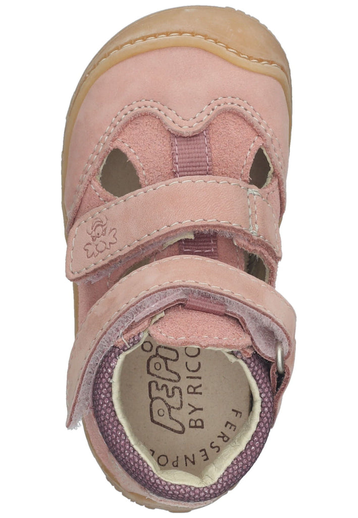 Pepino Halbschuhe Leder/Textil Hellpink