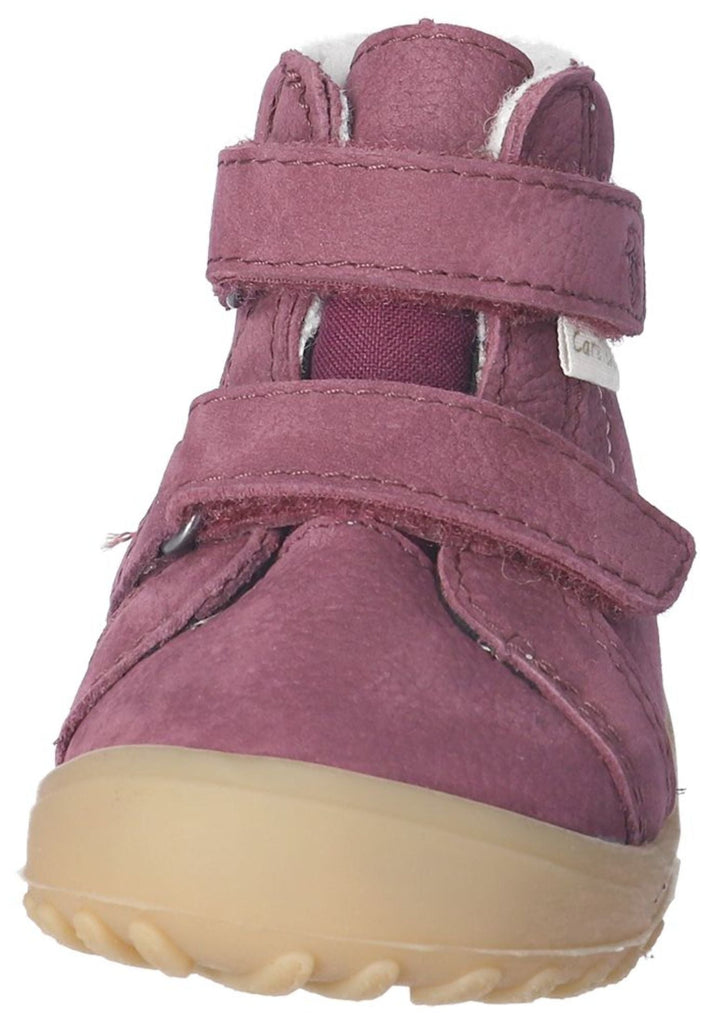 Pepino Halbschuhe Leder/Textil Pflaume Warmfutter