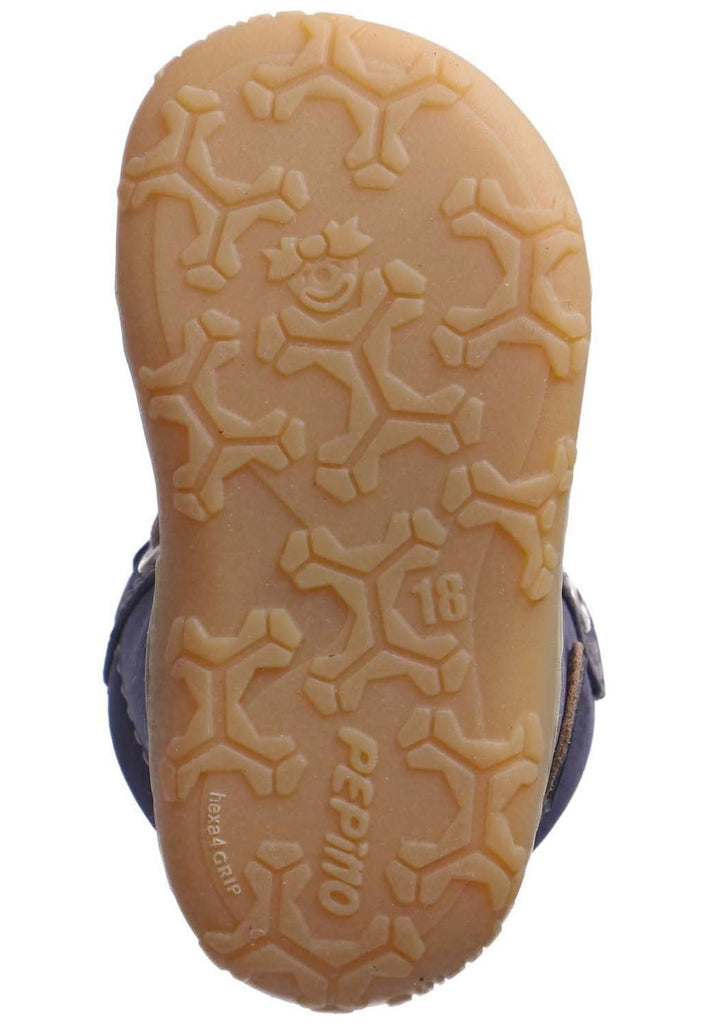 Pepino Halbschuhe Leder/Textil See Warmfutter