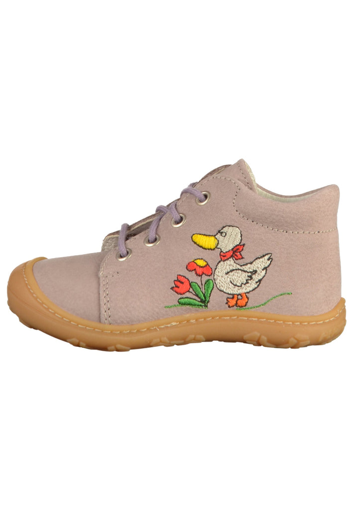 Pepino Halbschuhe Leder Violett