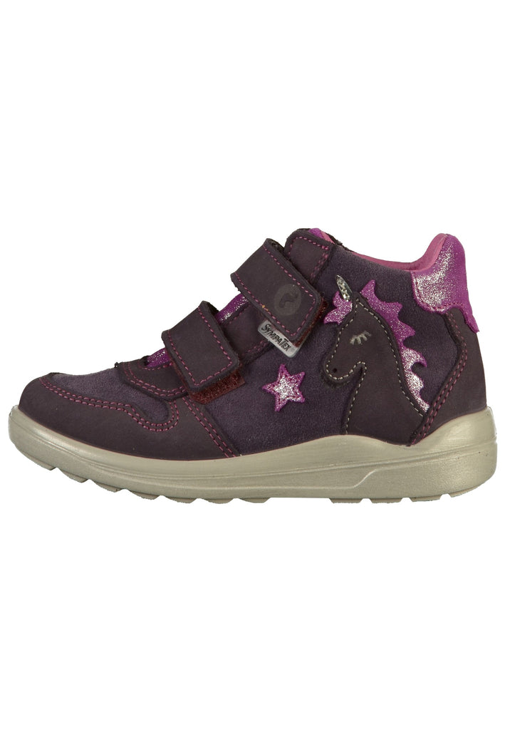 Pepino Halbschuhe Leder Violett