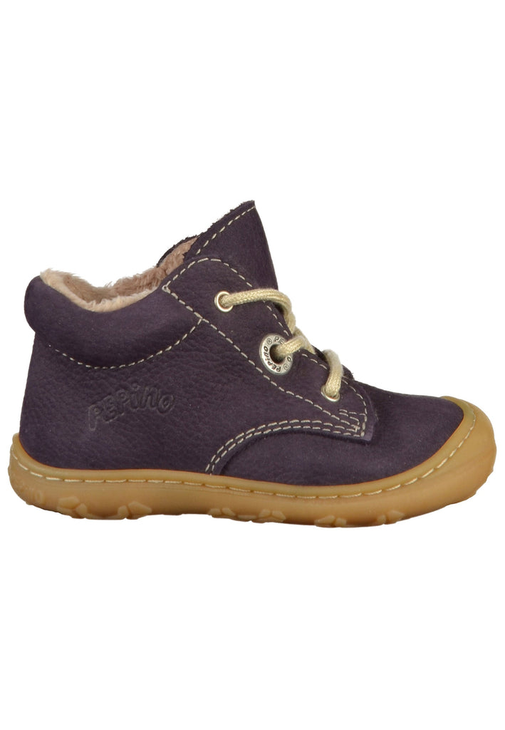 Pepino Halbschuhe Leder Violett