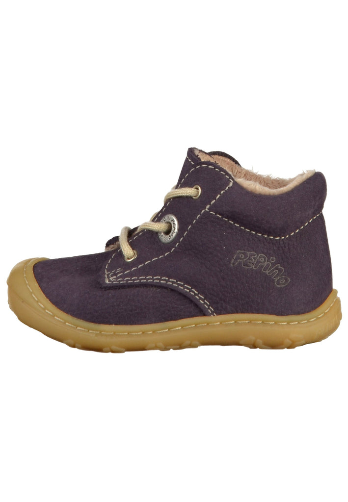 Pepino Halbschuhe Leder Violett