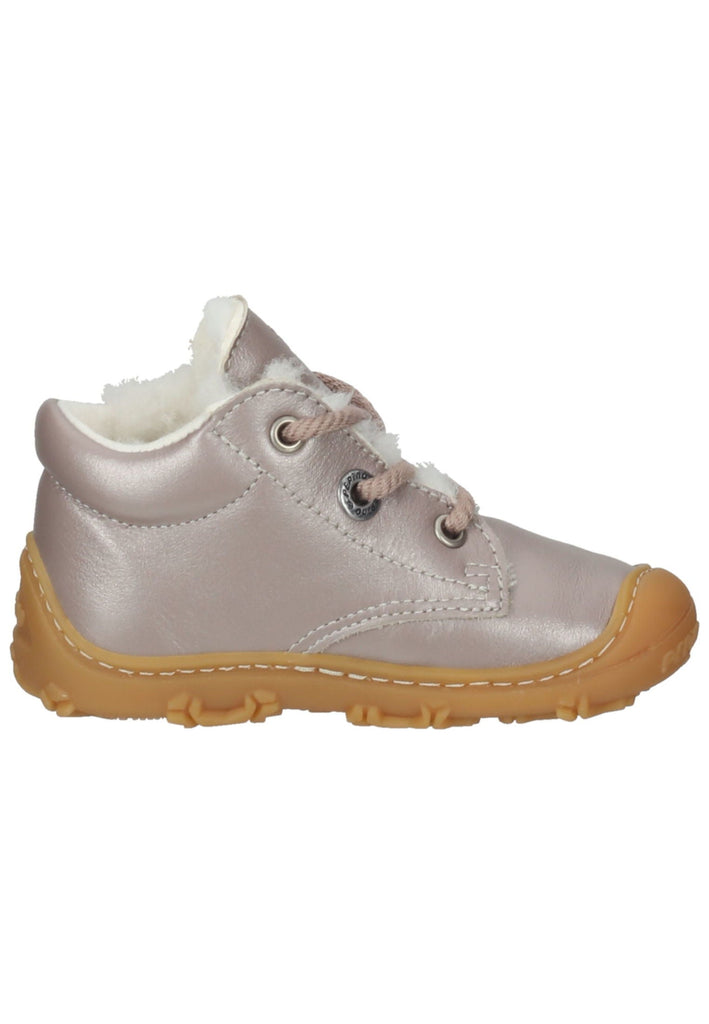 Pepino Halbschuhe Leder Violett Warmfutter