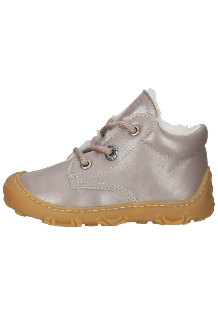 Pepino Halbschuhe Leder Violett Warmfutter