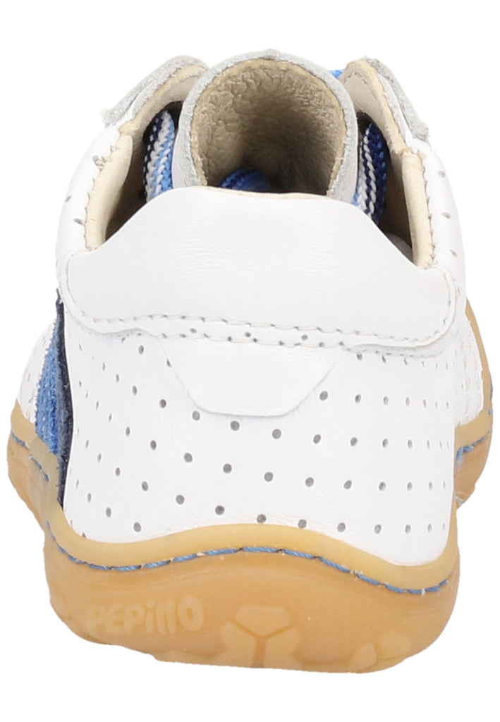 Pepino Halbschuhe Leder Weiß/Blau