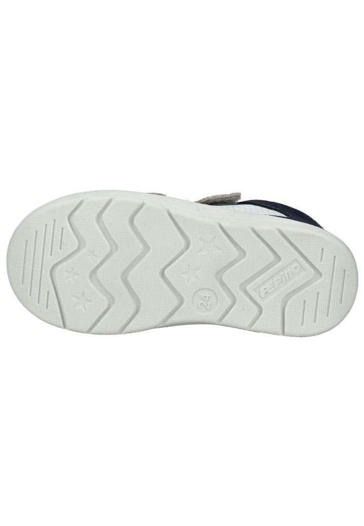 Pepino Halbschuhe Leder Weiß/Grau