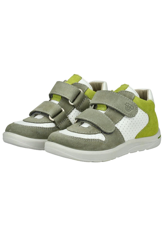 Pepino Halbschuhe Leder Weiß/Grün