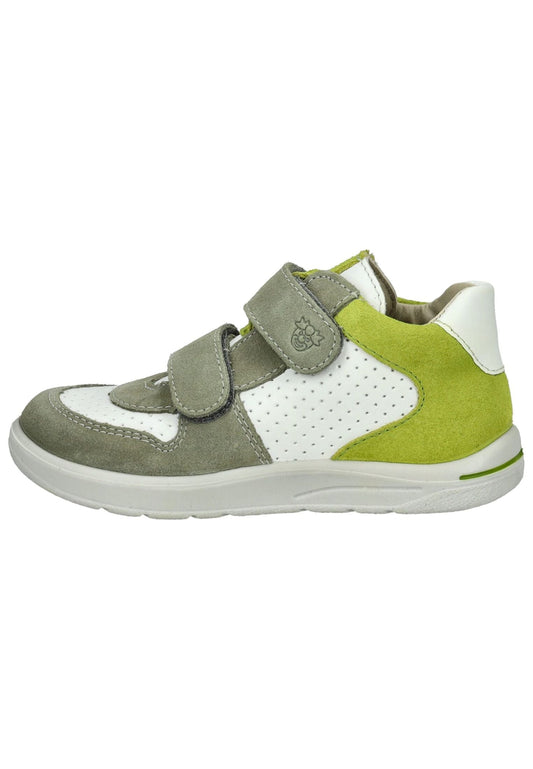 Pepino Halbschuhe Leder Weiß/Grün