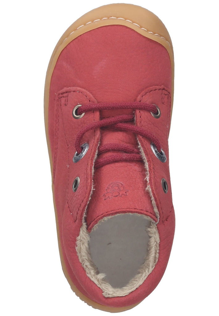 Pepino Halbschuhe Leder Wine Warmfutter