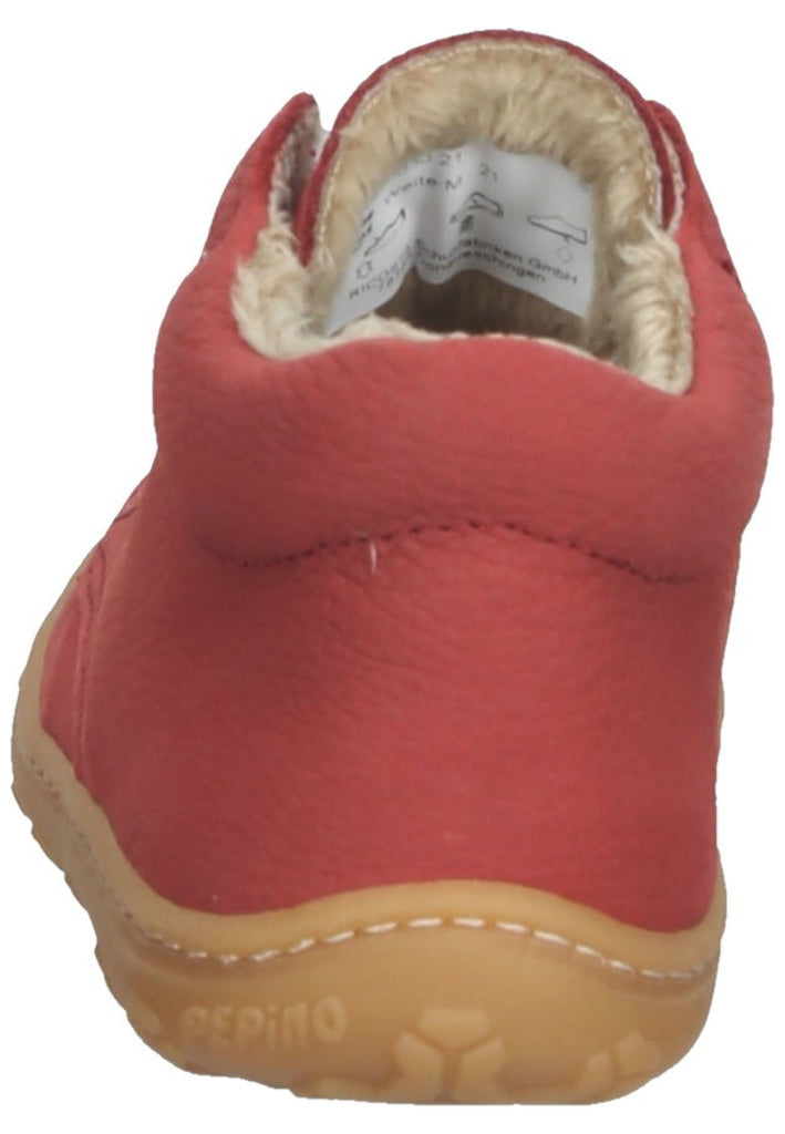 Pepino Halbschuhe Leder Wine Warmfutter