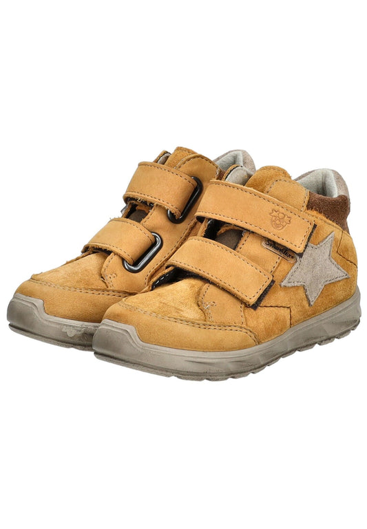 Pepino Halbschuhe Nubukleder/Textil Senf