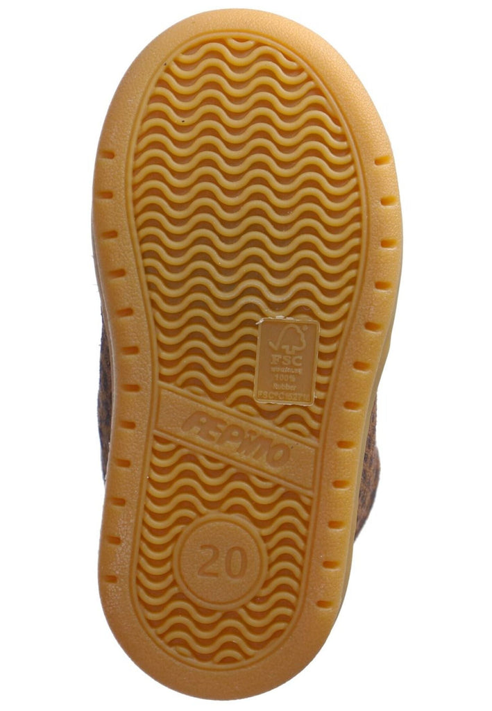 Pepino Halbschuhe Veloursleder Kastanie