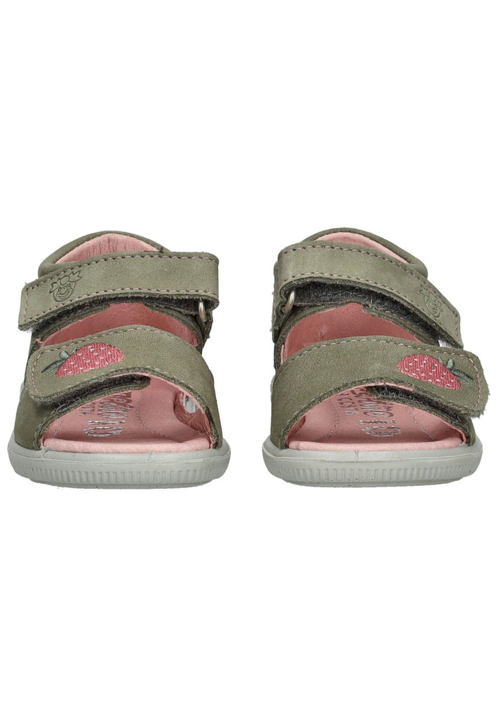 Pepino Sandalen Leder Grau/Pink
