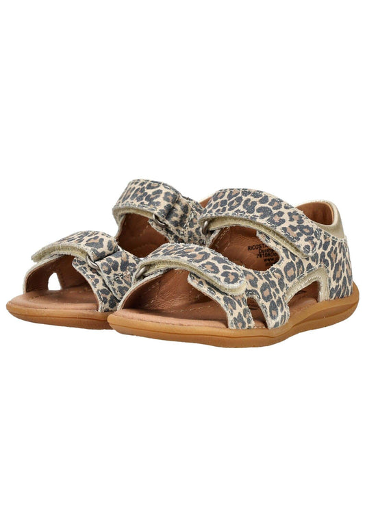 Pepino Sandalen Leder Leopard