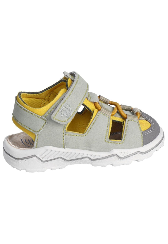 Pepino Sandalen Lederimitat/Textil Grün/Gelb