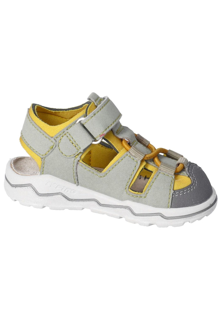 Pepino Sandalen Lederimitat/Textil Grün/Gelb