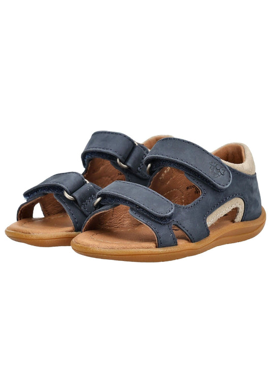 Pepino Sandalen Nubukleder Blau