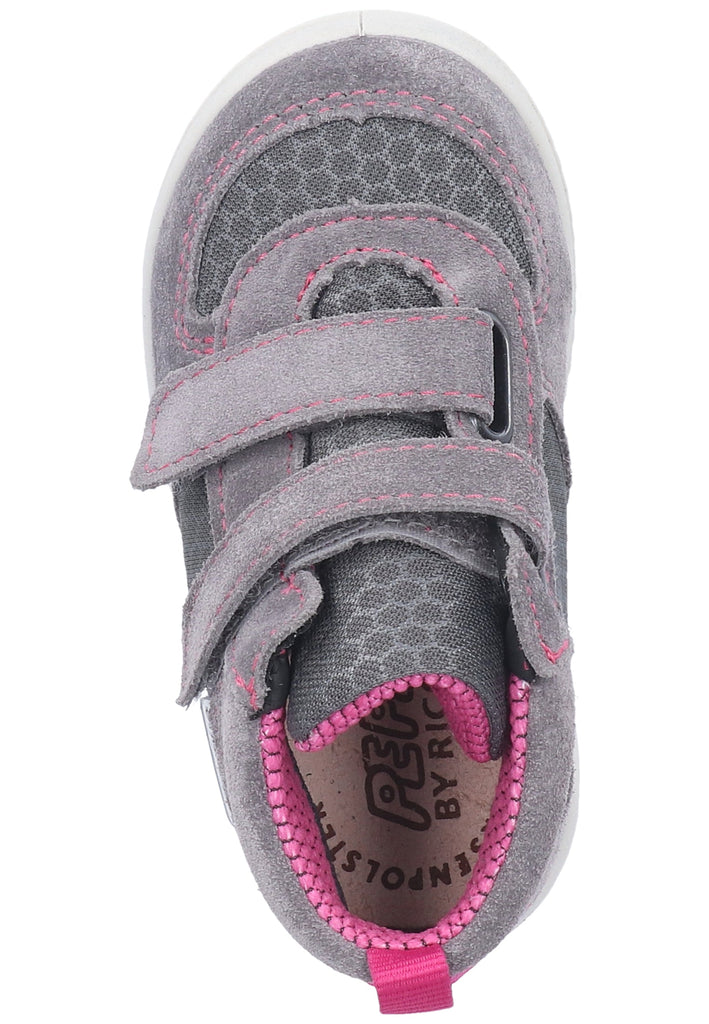 Pepino Sneaker Leder/Synthetik Grau/Rosa