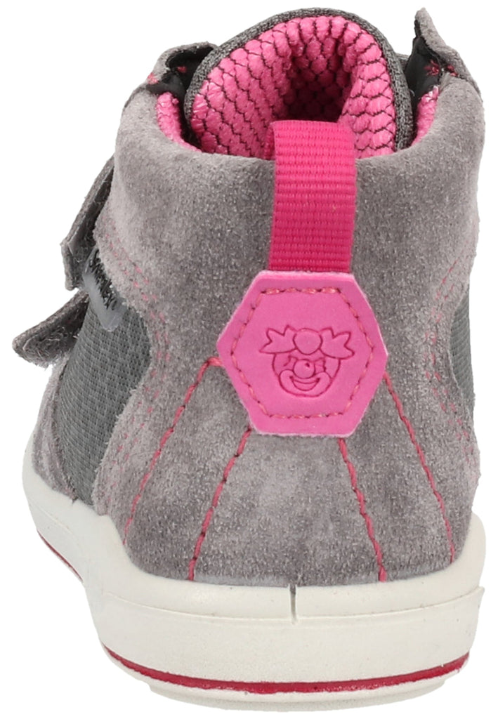 Pepino Sneaker Leder/Synthetik Grau/Rosa
