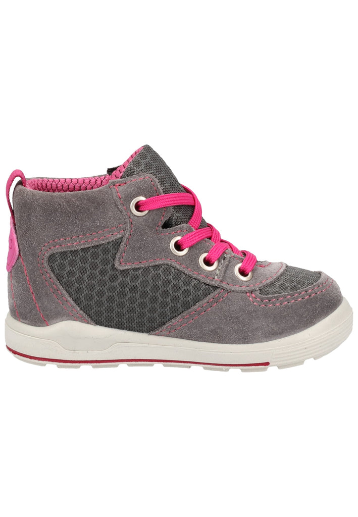 Pepino Sneaker Leder/Synthetik Grau/Rosa