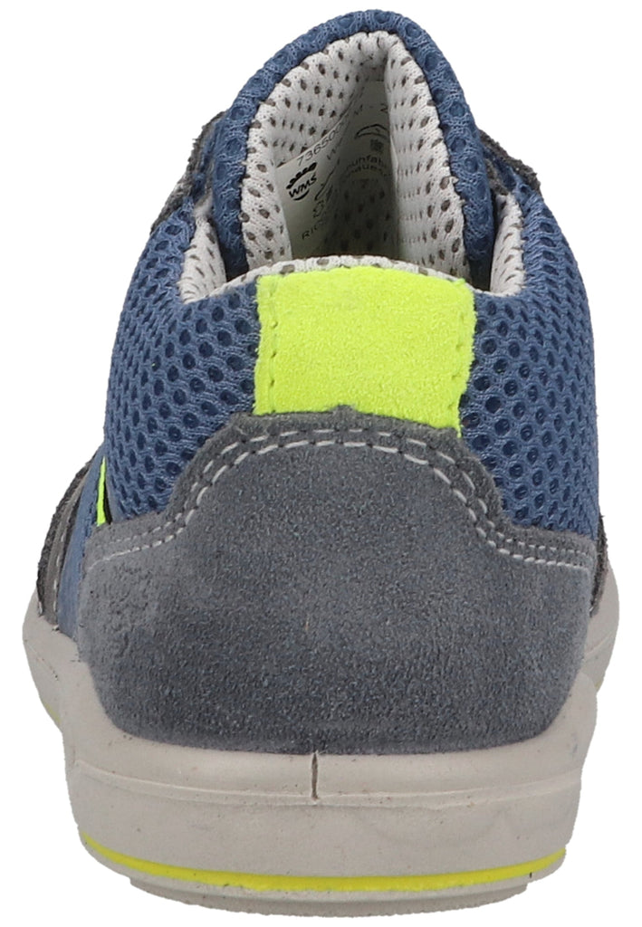 Pepino Sneaker Leder/Textil Grau/Blau