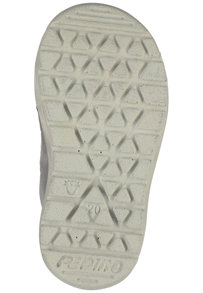 Pepino Sneaker Leder/Textil Grau/Rosa