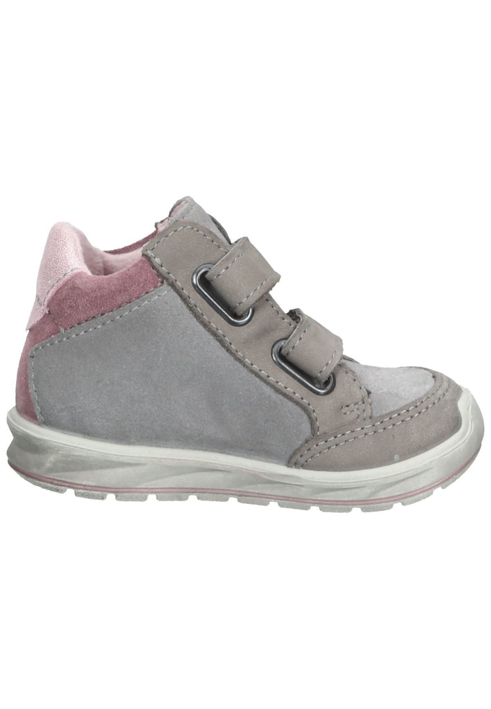 Pepino Sneaker Leder/Textil Grau/Rosa