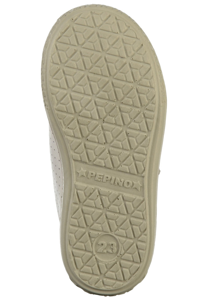 Pepino Sneaker Leder Weiß/Pink