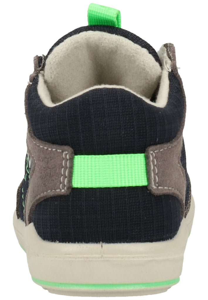 Pepino Sneaker Lederimitat/Textil Blau/Grau