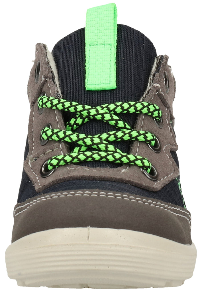 Pepino Sneaker Lederimitat/Textil Blau/Grau