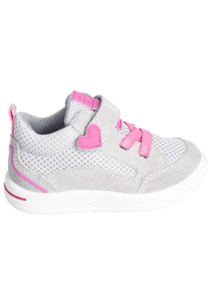 Pepino Sneaker Veloursleder/Mesh Hellgrau