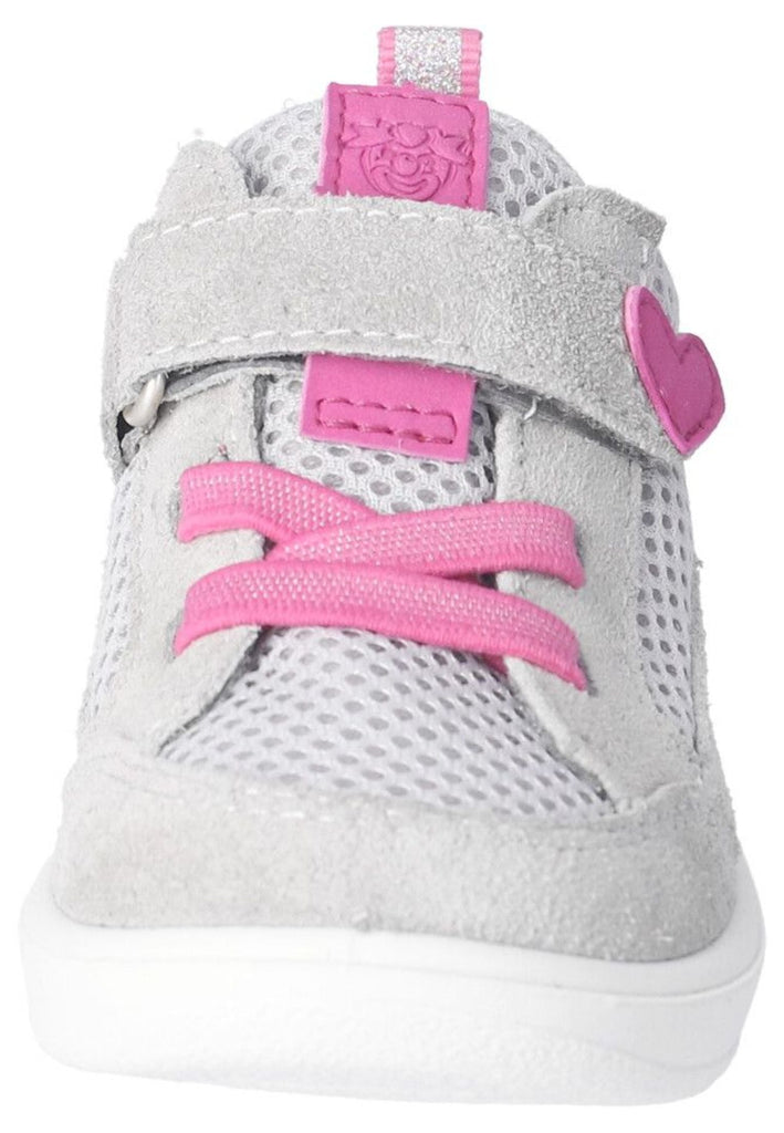 Pepino Sneaker Veloursleder/Mesh Hellgrau