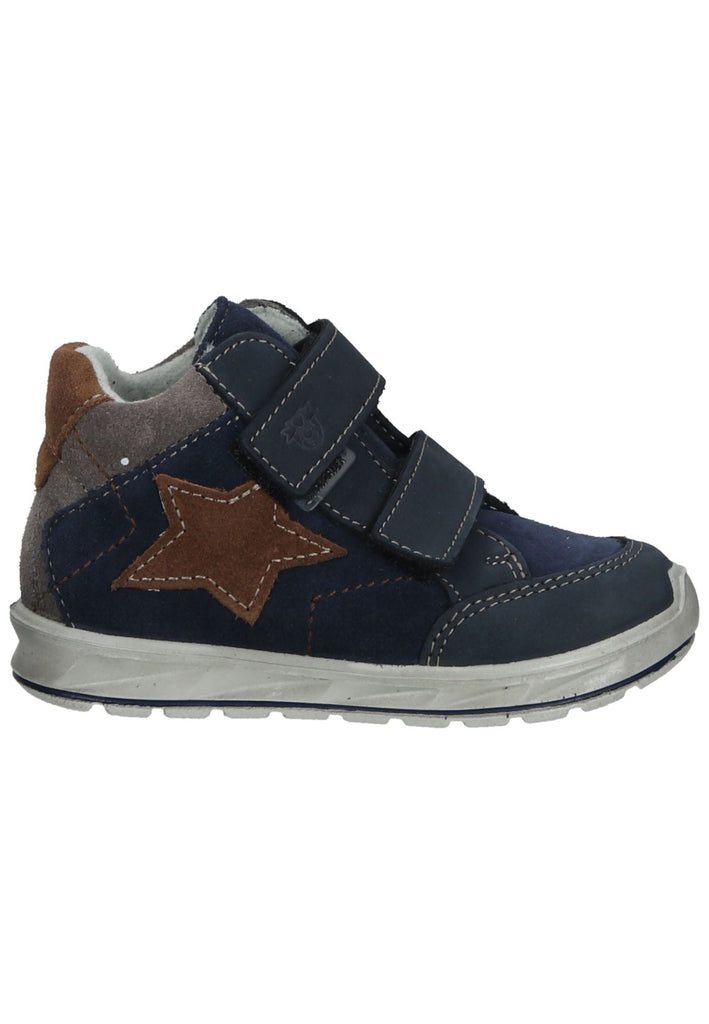Pepino Sneaker Veloursleder/Textil Dunkelblau/Braun