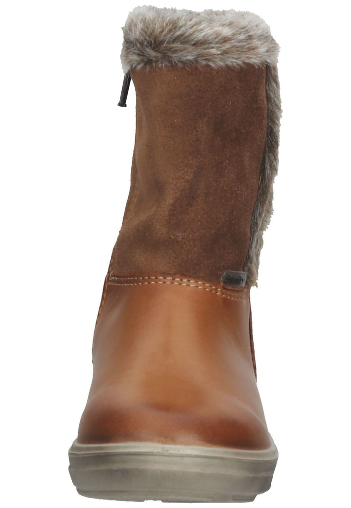 Pepino Stiefel Leder Cognac Warmfutter