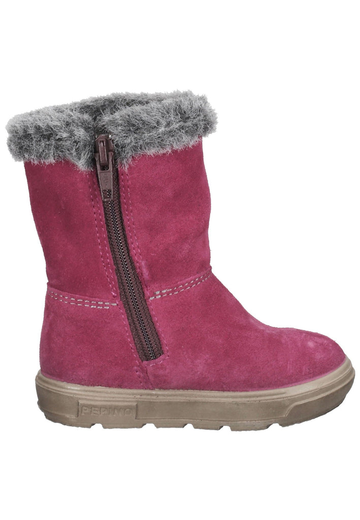 Pepino Stiefel Leder Fuchsia Warmfutter