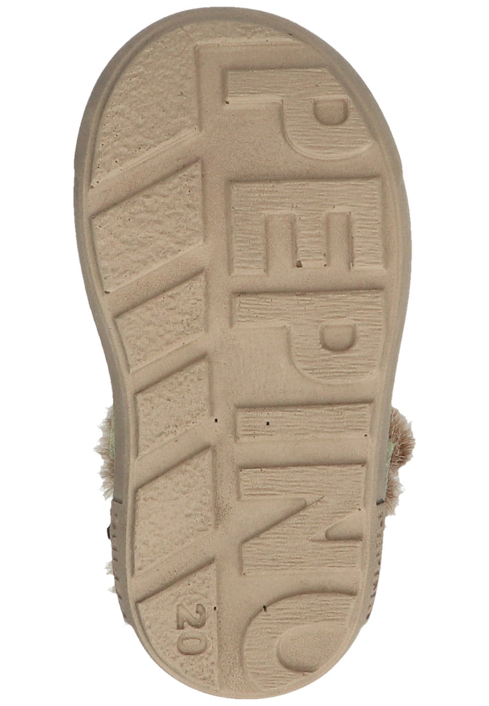 Pepino Stiefel Leder Hellgrün Warmfutter