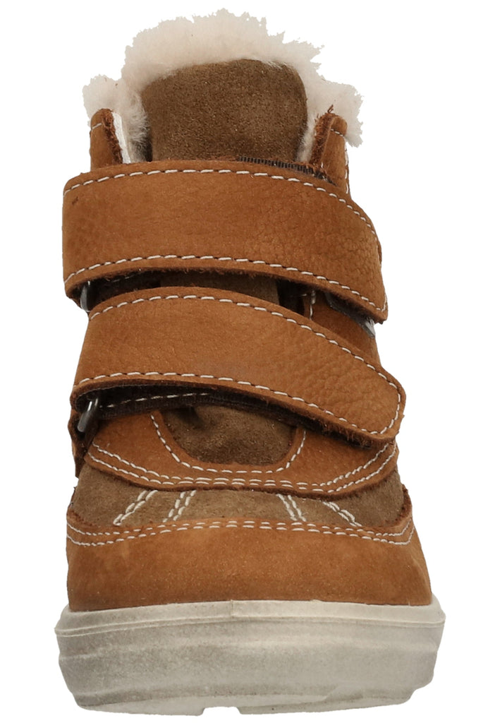 Pepino Stiefel Leder/Textil Curry Warmfutter