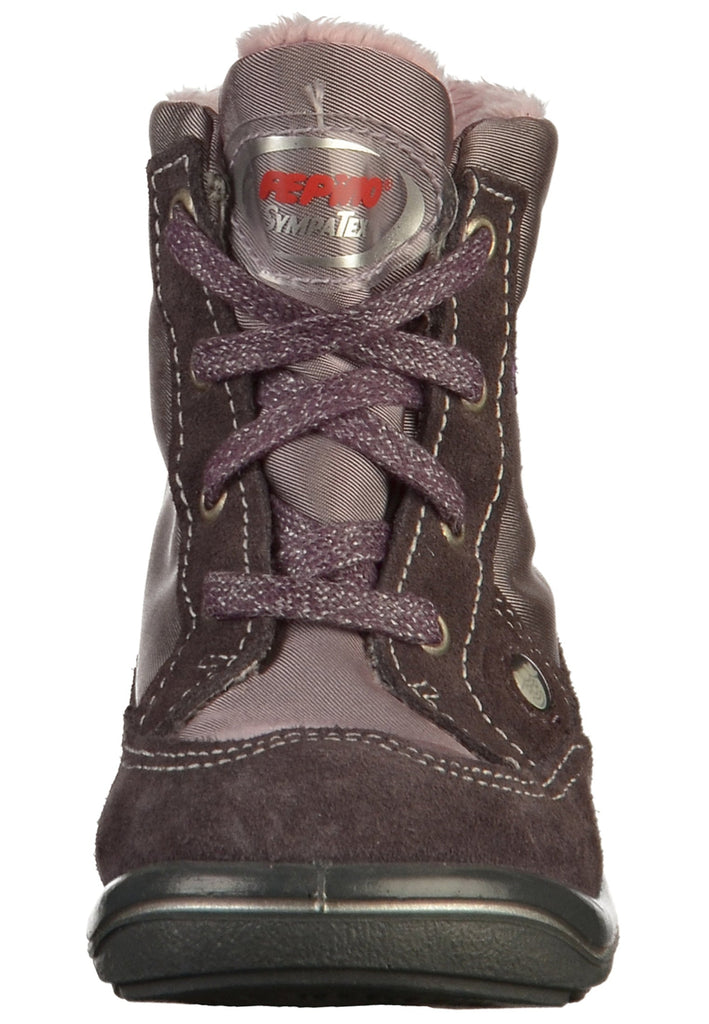 Pepino Stiefel Leder/Textil Lila